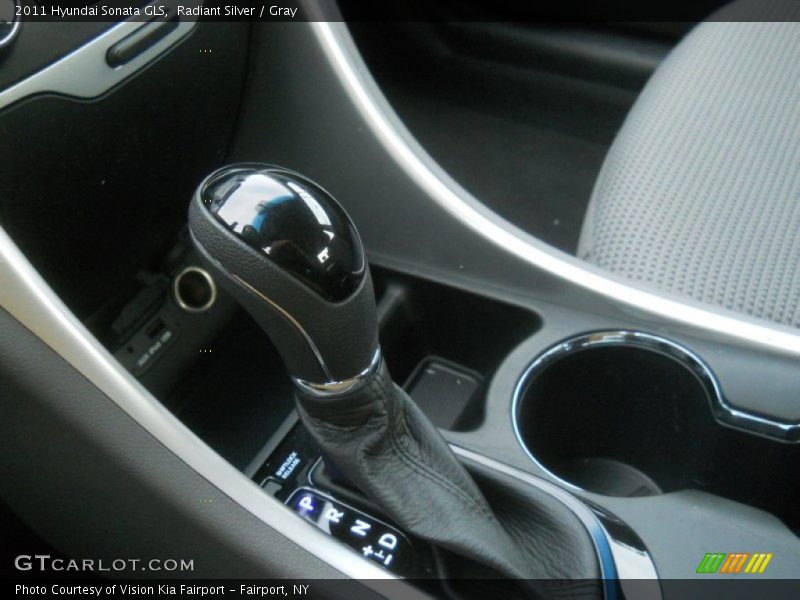 Radiant Silver / Gray 2011 Hyundai Sonata GLS