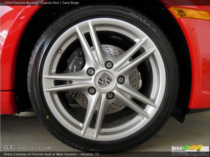 Guards Red / Sand Beige 2009 Porsche Boxster