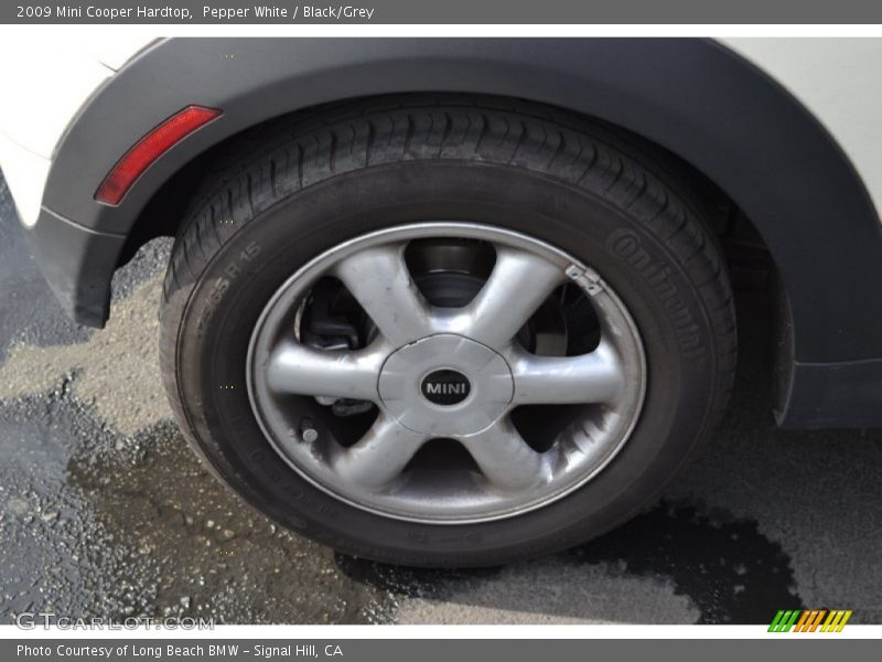 Pepper White / Black/Grey 2009 Mini Cooper Hardtop
