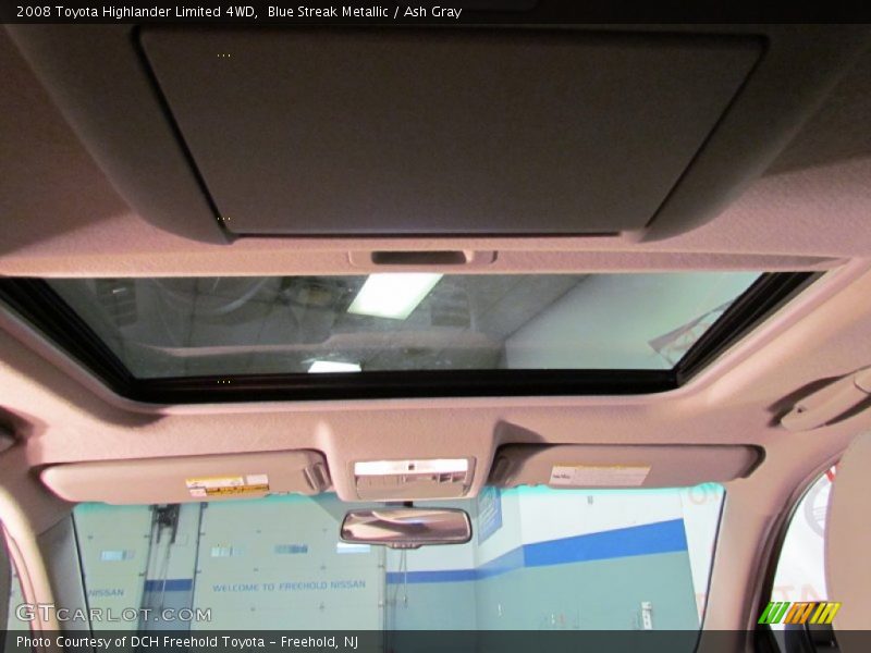 Blue Streak Metallic / Ash Gray 2008 Toyota Highlander Limited 4WD