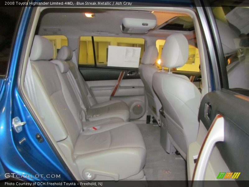 Blue Streak Metallic / Ash Gray 2008 Toyota Highlander Limited 4WD
