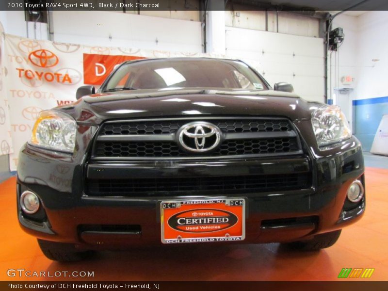 Black / Dark Charcoal 2010 Toyota RAV4 Sport 4WD