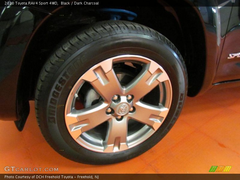 Black / Dark Charcoal 2010 Toyota RAV4 Sport 4WD