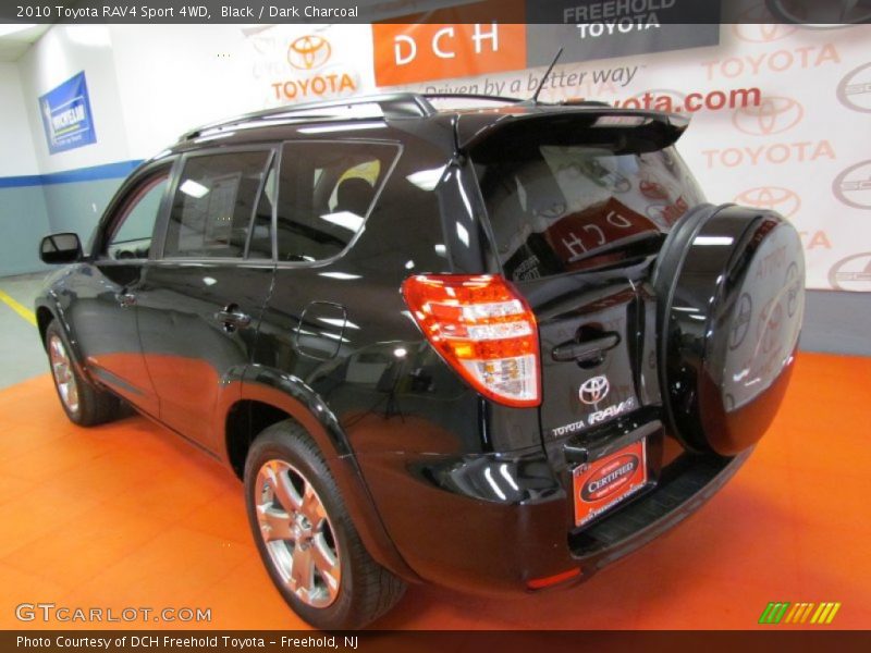 Black / Dark Charcoal 2010 Toyota RAV4 Sport 4WD