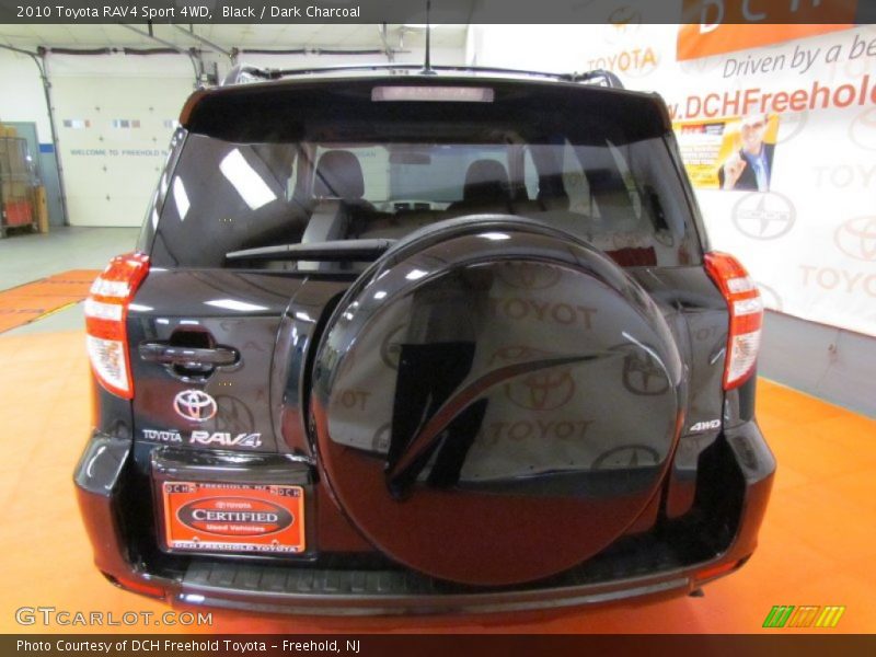 Black / Dark Charcoal 2010 Toyota RAV4 Sport 4WD