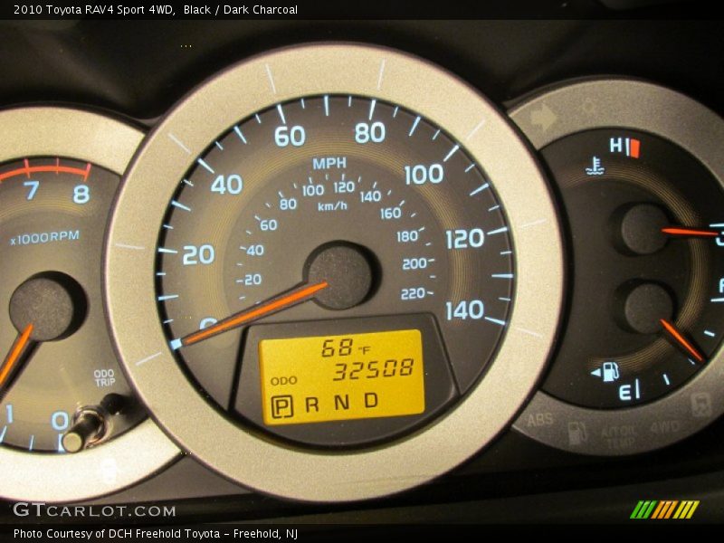 Black / Dark Charcoal 2010 Toyota RAV4 Sport 4WD