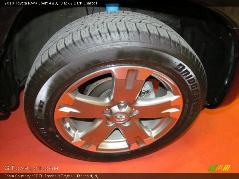 Black / Dark Charcoal 2010 Toyota RAV4 Sport 4WD