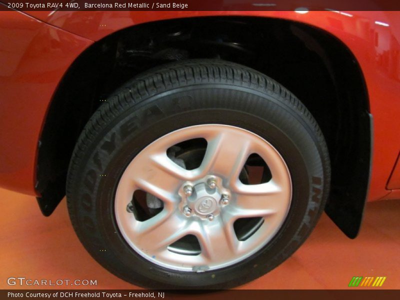 Barcelona Red Metallic / Sand Beige 2009 Toyota RAV4 4WD