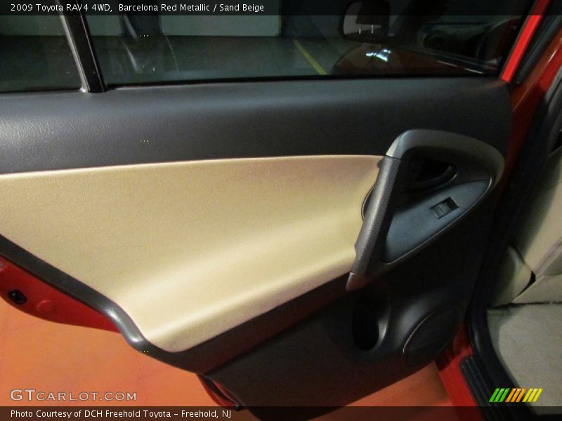 Barcelona Red Metallic / Sand Beige 2009 Toyota RAV4 4WD