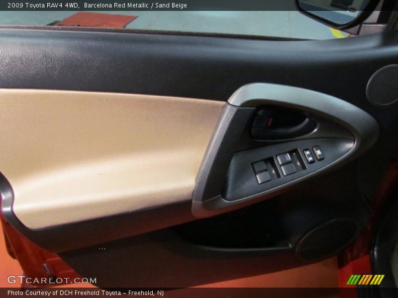 Barcelona Red Metallic / Sand Beige 2009 Toyota RAV4 4WD