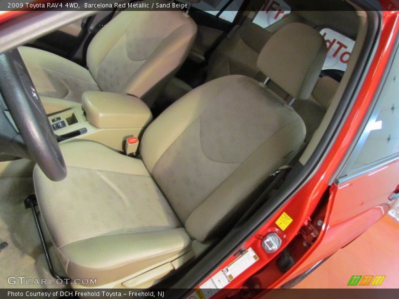 Barcelona Red Metallic / Sand Beige 2009 Toyota RAV4 4WD