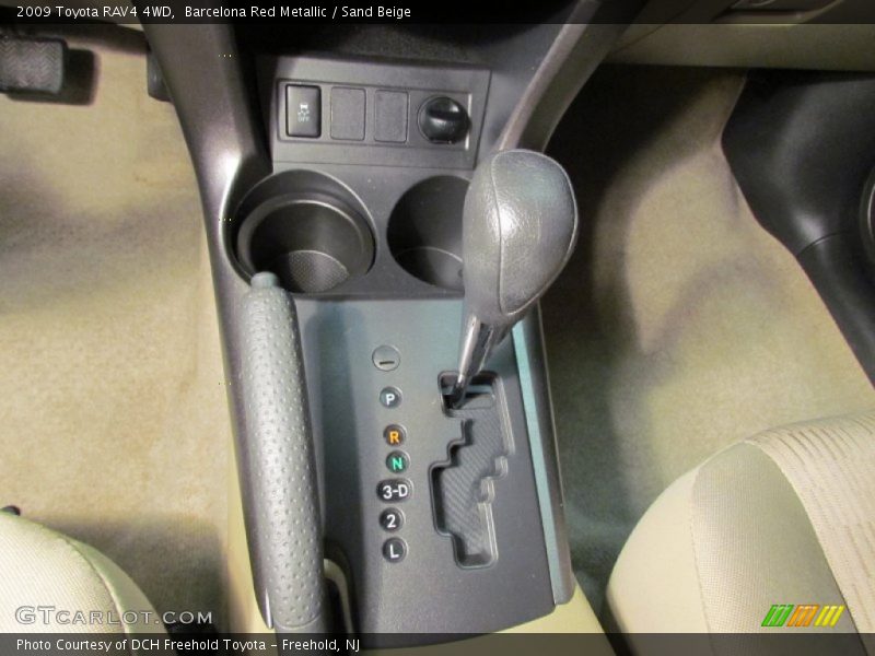Barcelona Red Metallic / Sand Beige 2009 Toyota RAV4 4WD