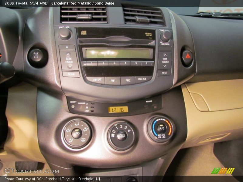 Barcelona Red Metallic / Sand Beige 2009 Toyota RAV4 4WD