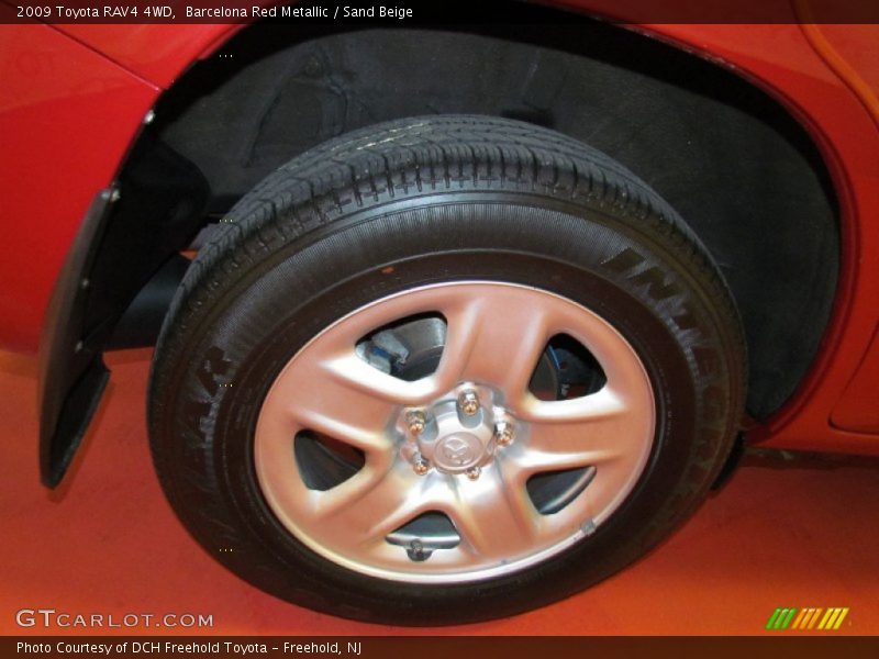 Barcelona Red Metallic / Sand Beige 2009 Toyota RAV4 4WD