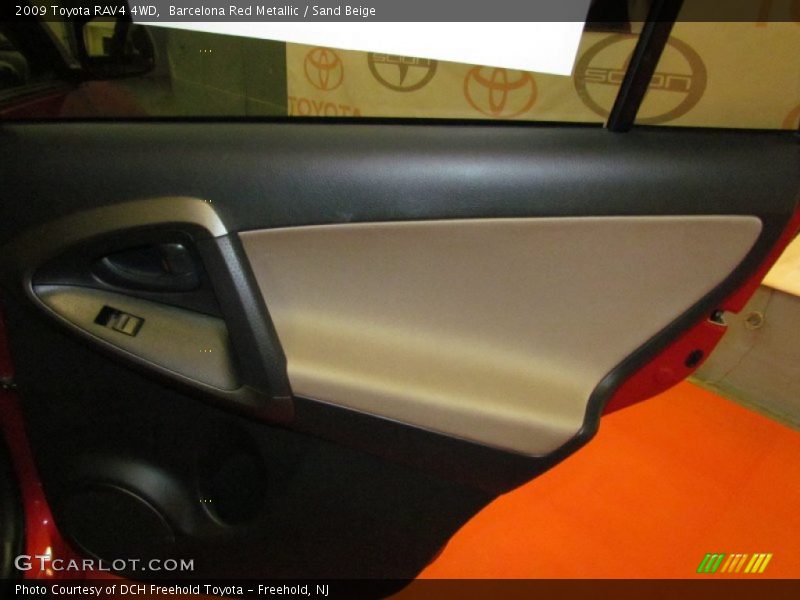 Barcelona Red Metallic / Sand Beige 2009 Toyota RAV4 4WD
