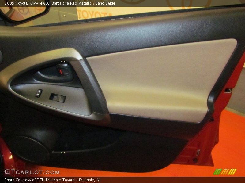 Barcelona Red Metallic / Sand Beige 2009 Toyota RAV4 4WD