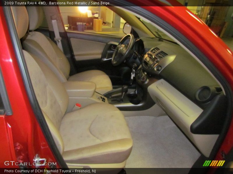 Barcelona Red Metallic / Sand Beige 2009 Toyota RAV4 4WD