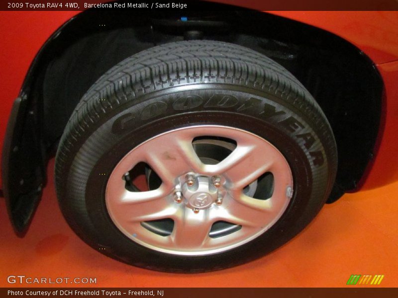 Barcelona Red Metallic / Sand Beige 2009 Toyota RAV4 4WD