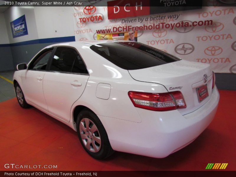 Super White / Ash Gray 2010 Toyota Camry