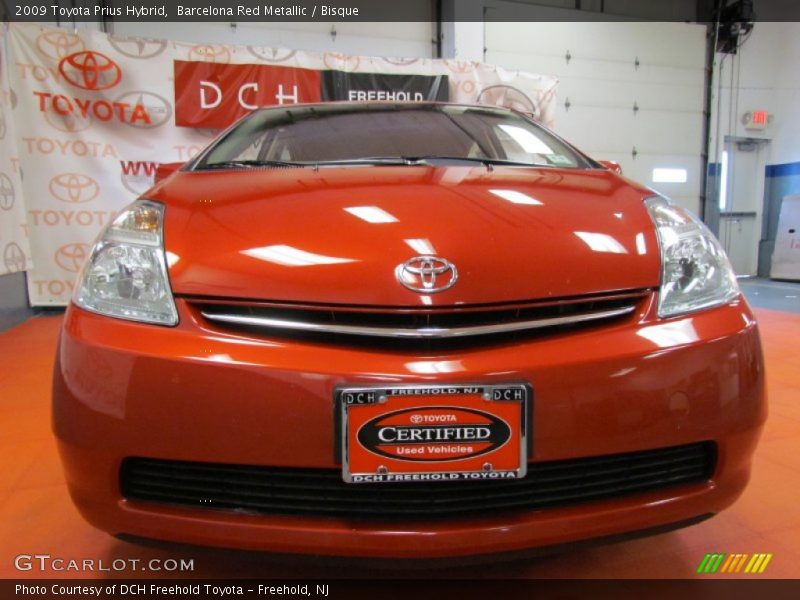 Barcelona Red Metallic / Bisque 2009 Toyota Prius Hybrid