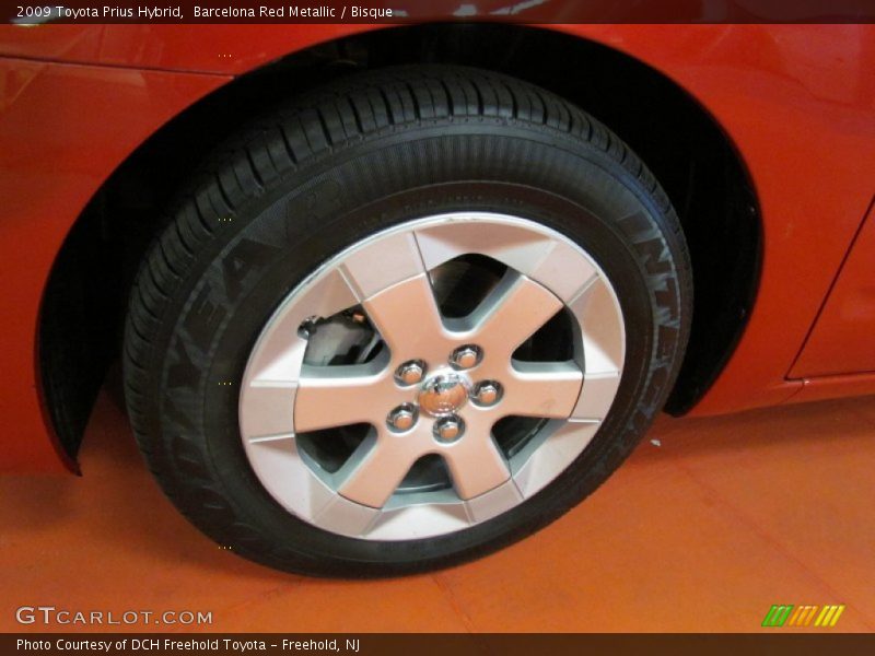 Barcelona Red Metallic / Bisque 2009 Toyota Prius Hybrid