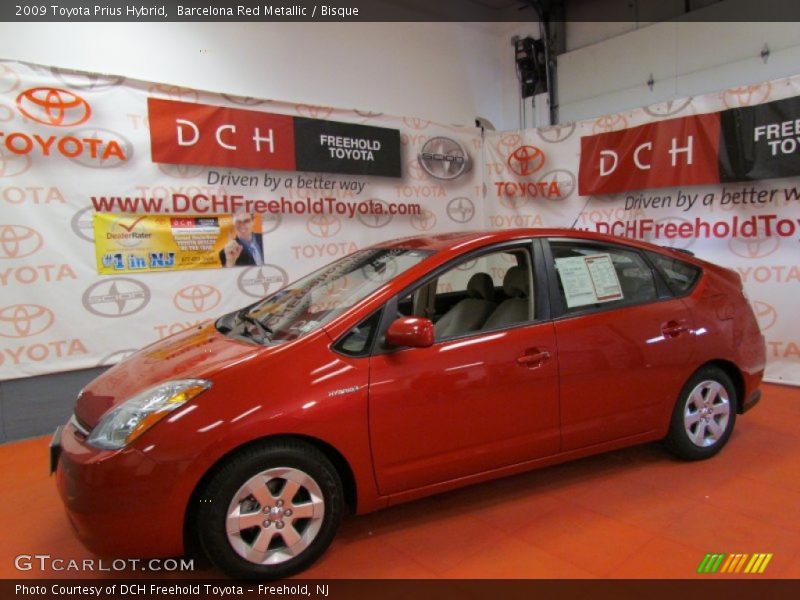 Barcelona Red Metallic / Bisque 2009 Toyota Prius Hybrid