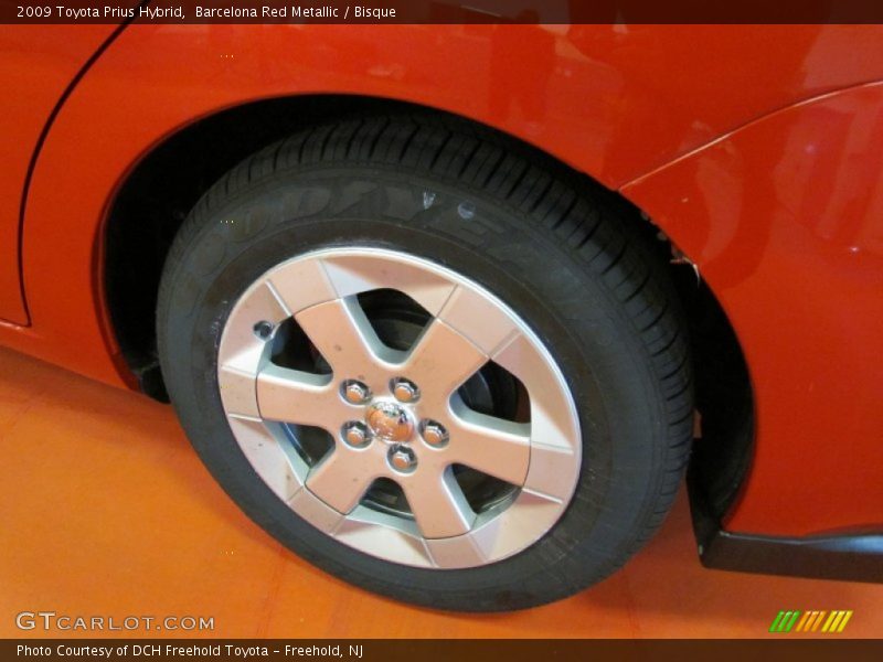 Barcelona Red Metallic / Bisque 2009 Toyota Prius Hybrid