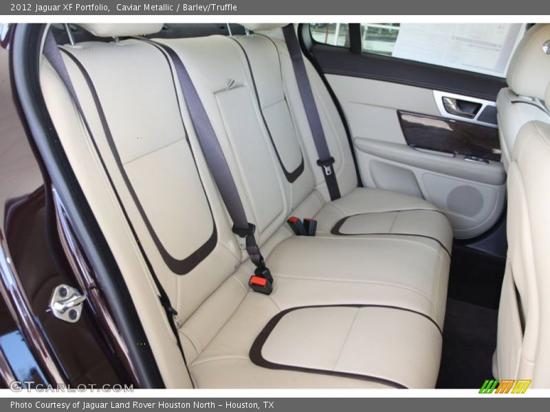 Rear Seat of 2012 XF Portfolio