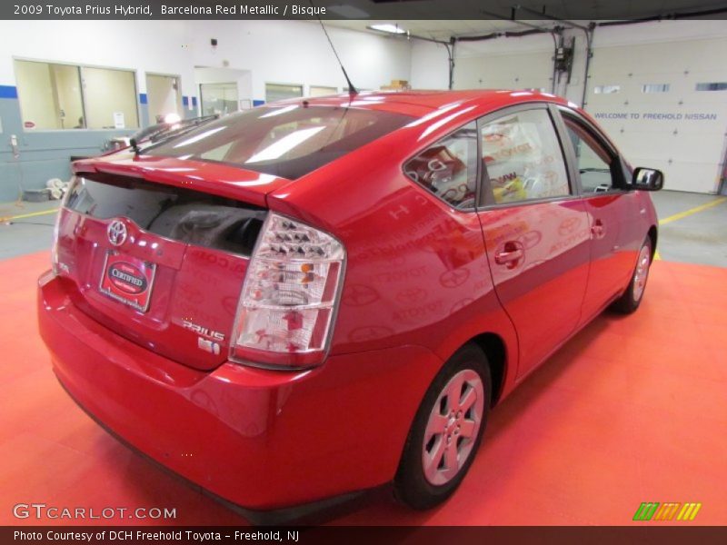 Barcelona Red Metallic / Bisque 2009 Toyota Prius Hybrid