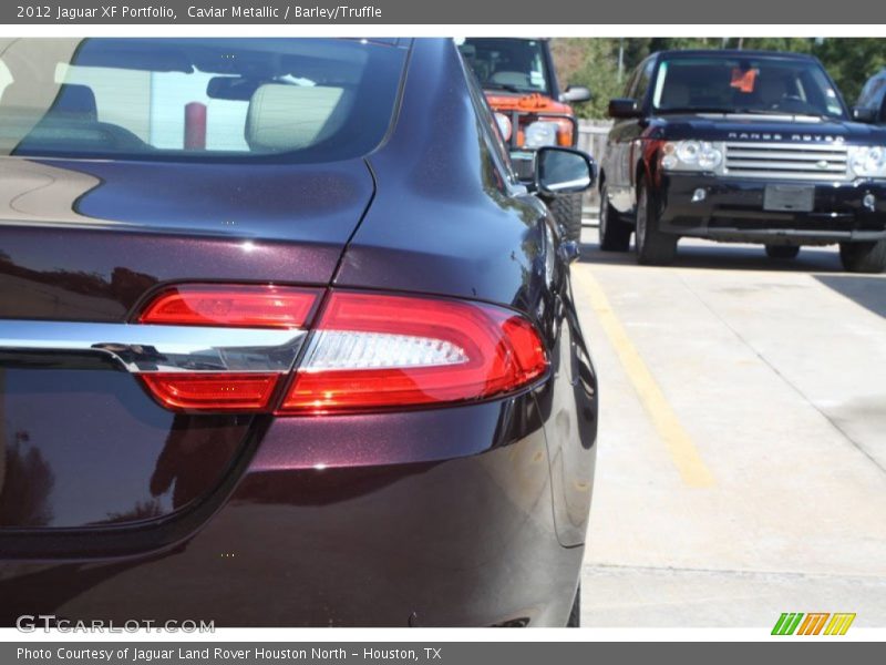 Caviar Metallic / Barley/Truffle 2012 Jaguar XF Portfolio