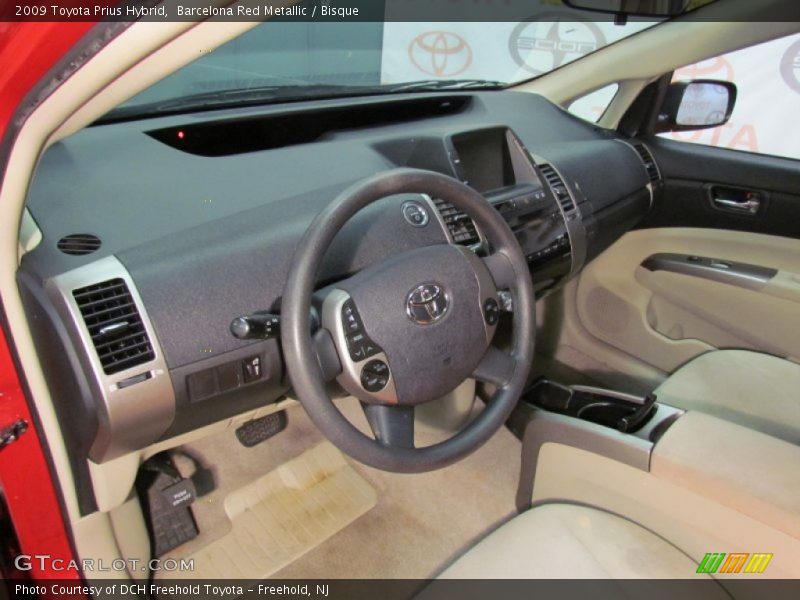 Barcelona Red Metallic / Bisque 2009 Toyota Prius Hybrid