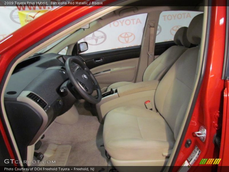 Barcelona Red Metallic / Bisque 2009 Toyota Prius Hybrid