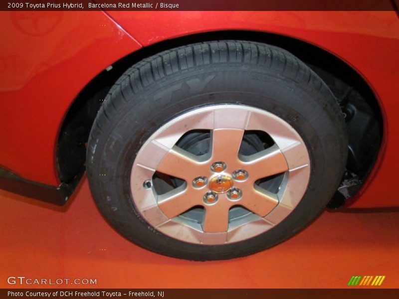 Barcelona Red Metallic / Bisque 2009 Toyota Prius Hybrid