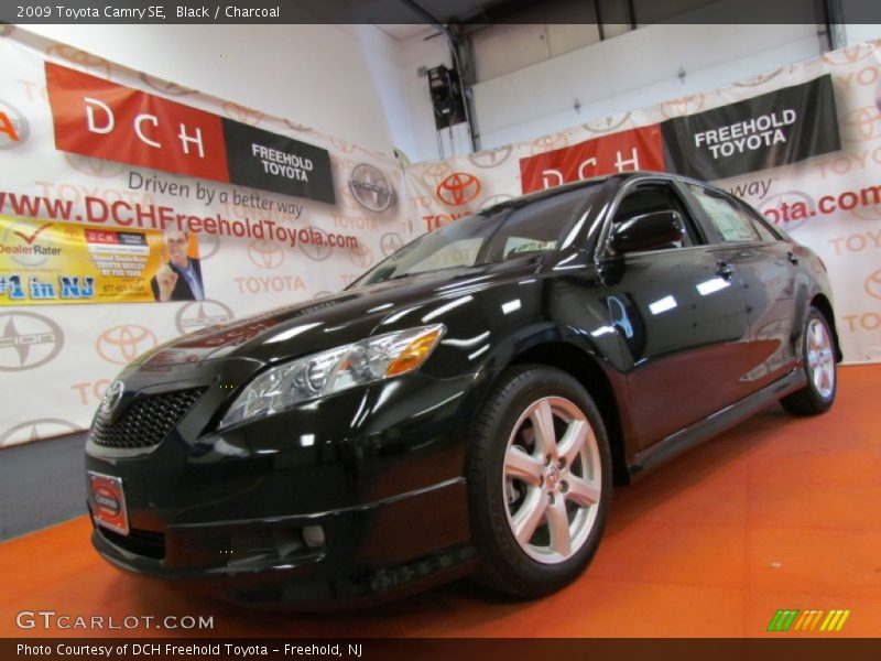 Black / Charcoal 2009 Toyota Camry SE