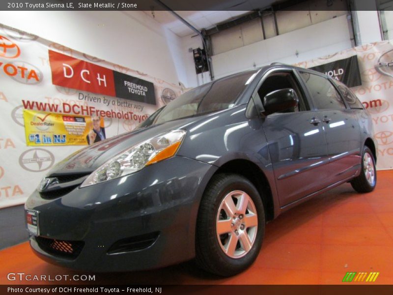 Slate Metallic / Stone 2010 Toyota Sienna LE