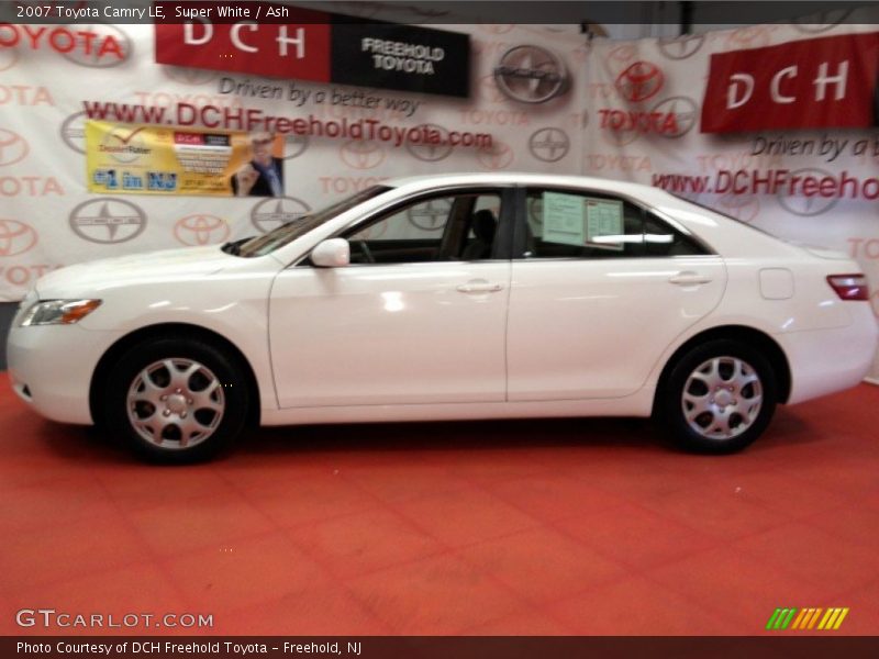 Super White / Ash 2007 Toyota Camry LE