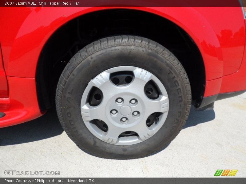 Chili Pepper Red / Tan 2007 Saturn VUE