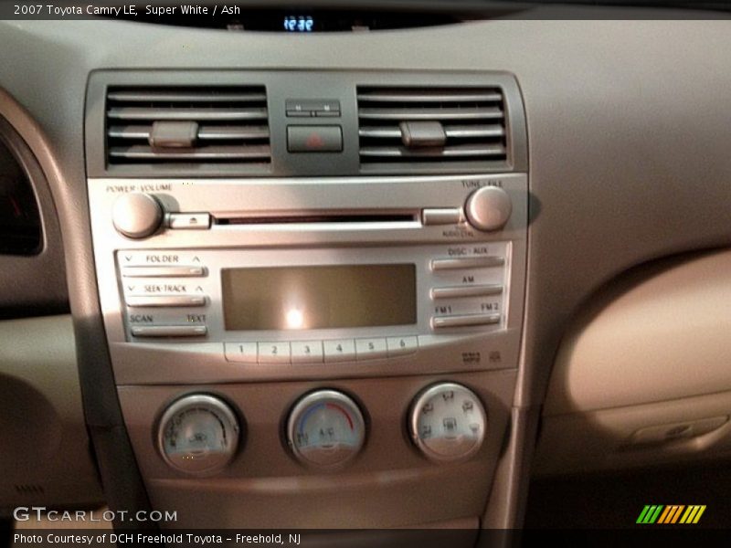 Super White / Ash 2007 Toyota Camry LE