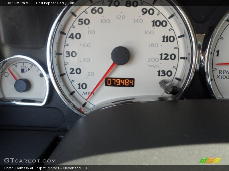 Chili Pepper Red / Tan 2007 Saturn VUE
