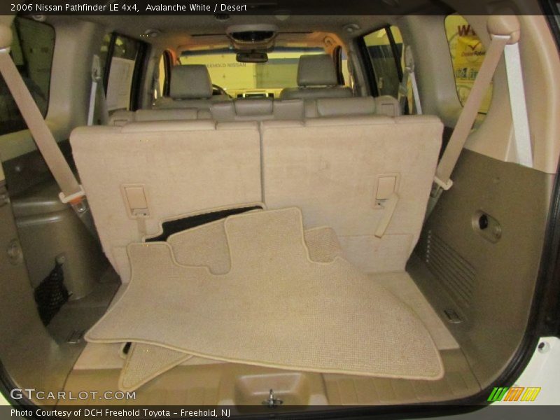 Avalanche White / Desert 2006 Nissan Pathfinder LE 4x4