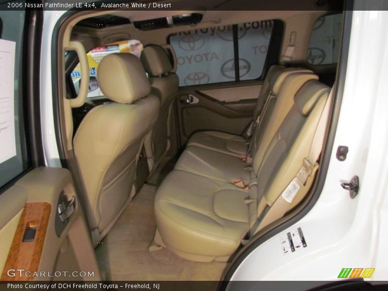 Avalanche White / Desert 2006 Nissan Pathfinder LE 4x4
