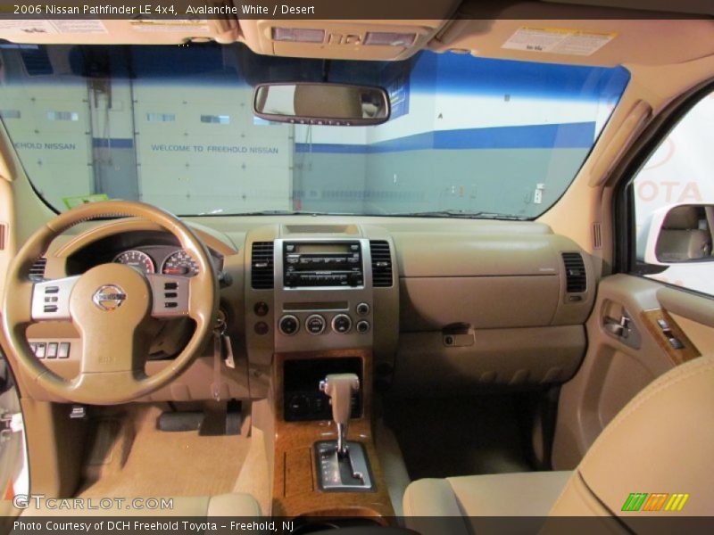 Avalanche White / Desert 2006 Nissan Pathfinder LE 4x4