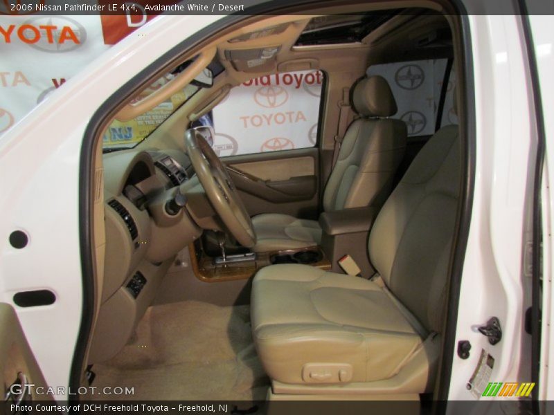 Avalanche White / Desert 2006 Nissan Pathfinder LE 4x4