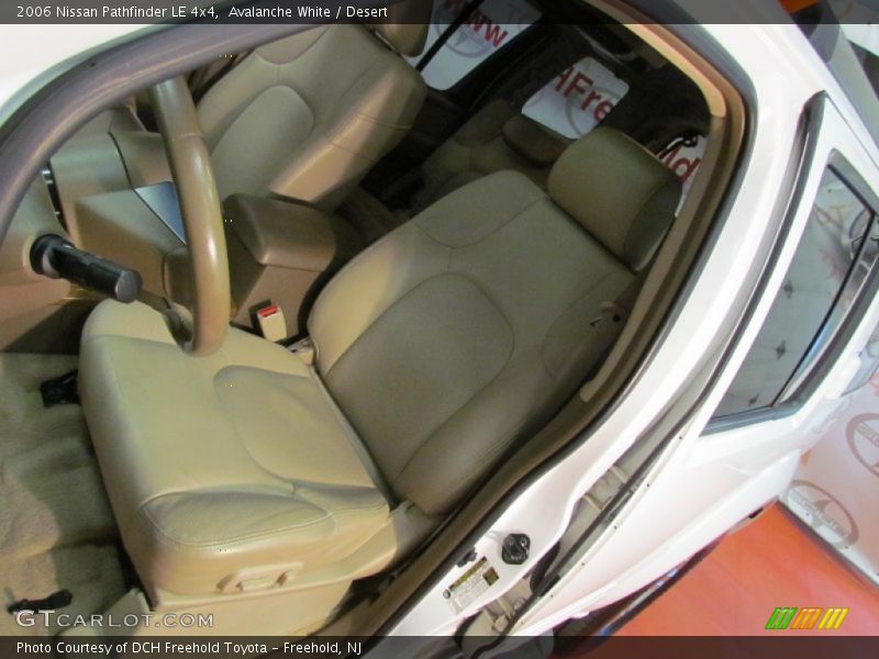 Avalanche White / Desert 2006 Nissan Pathfinder LE 4x4