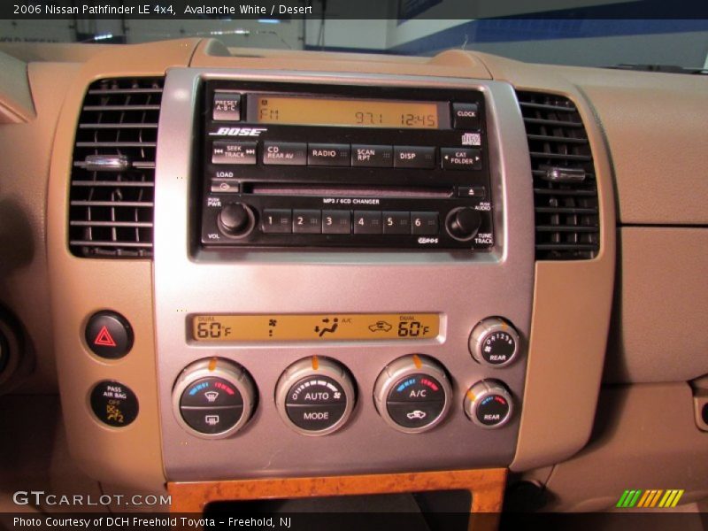 Avalanche White / Desert 2006 Nissan Pathfinder LE 4x4