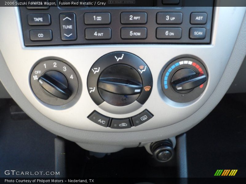 Controls of 2006 Forenza Wagon