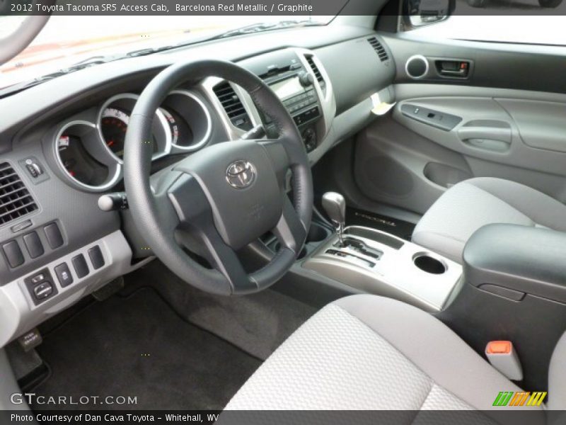 Barcelona Red Metallic / Graphite 2012 Toyota Tacoma SR5 Access Cab
