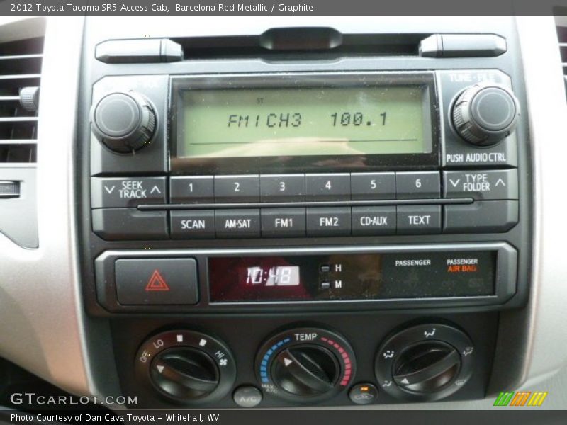 Barcelona Red Metallic / Graphite 2012 Toyota Tacoma SR5 Access Cab