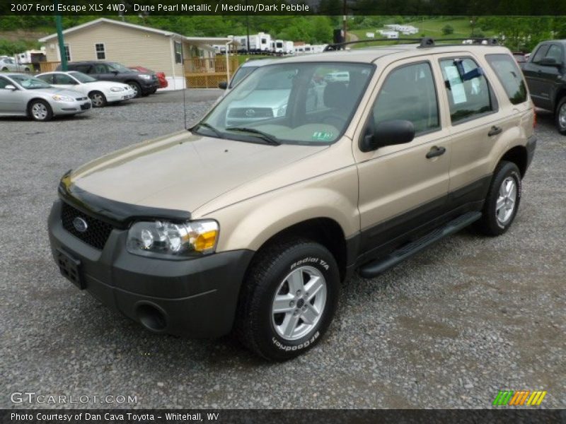 Dune Pearl Metallic / Medium/Dark Pebble 2007 Ford Escape XLS 4WD