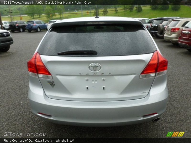 Classic Silver Metallic / Light Gray 2011 Toyota Venza I4 AWD